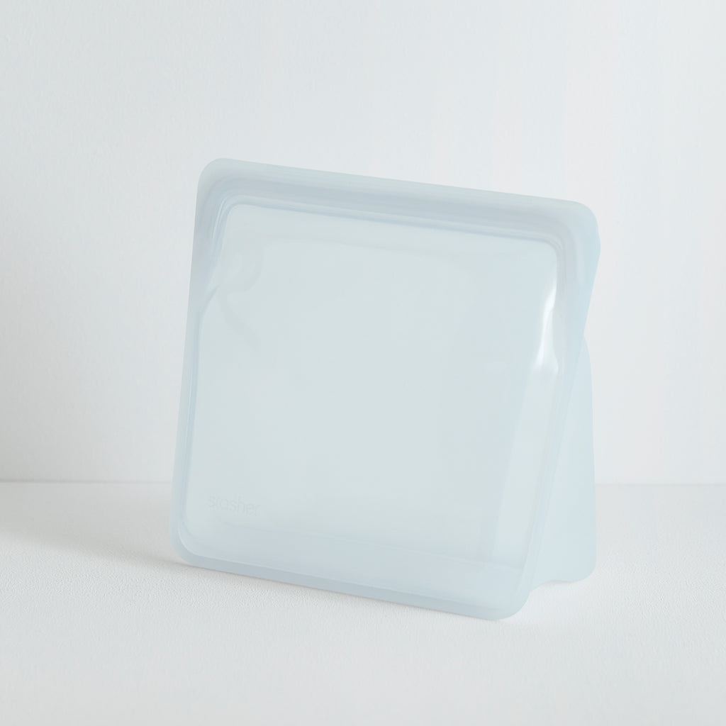 Stasher Clear Reusable Silicone Stand-Up Bag